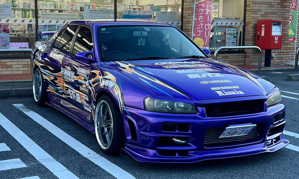 Nissan Skyline R34 Sedan Power Aero Mirrors