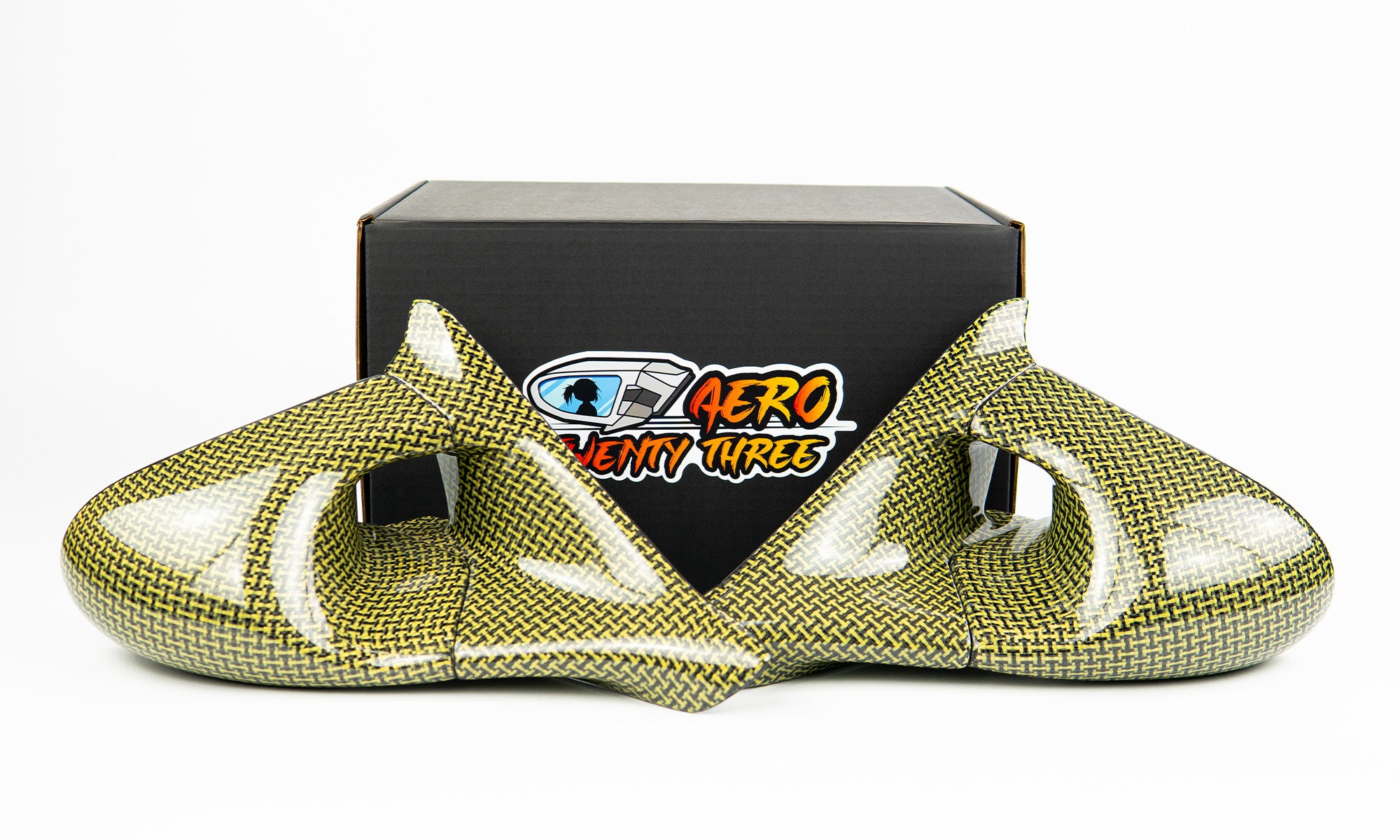 Power Aero Mirrors - Carbon Kevlar (Dogbone)