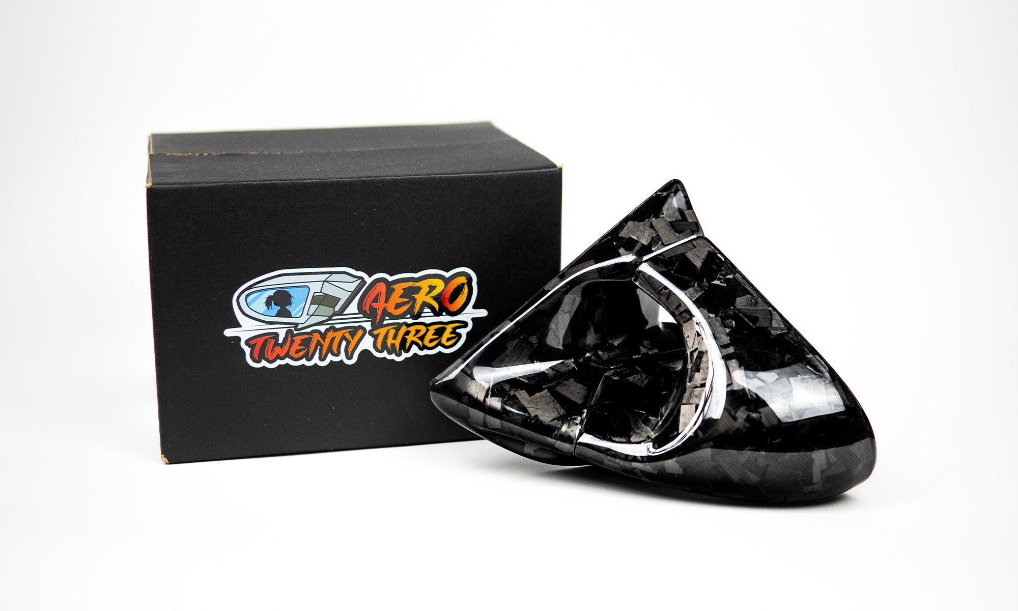 Power Aero Mirrors - Forged Carbon Fibre