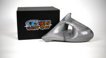 Load image into Gallery viewer, Power Aero Mirrors - Silver Twill Weave Carbon Fibre
