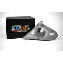 Load image into Gallery viewer, Power Aero Mirrors - Silver Twill Weave Carbon Fibre
