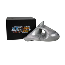Load image into Gallery viewer, Power Aero Mirrors - Silver Twill Weave Carbon Fibre
